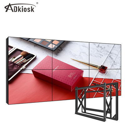 2x2 FHD DID LCD वीडियो वॉल 133mm मोटाई 46 इंच डिजिटल वॉल डिस्प्ले
