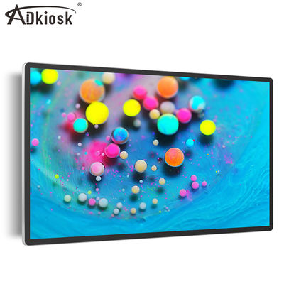 एंड्रॉइड 27 इंच 60HZ डिजिटल मेनू डिस्प्ले स्क्रीन 4K डिजिटल साइनेज प्लेयर
