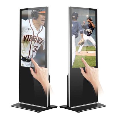 4k रेजोल्यूशन एलसीडी इंटरएक्टिव टच स्क्रीन कियोस्क मॉनिटर i3 i5 CPU PC OS 65Inch