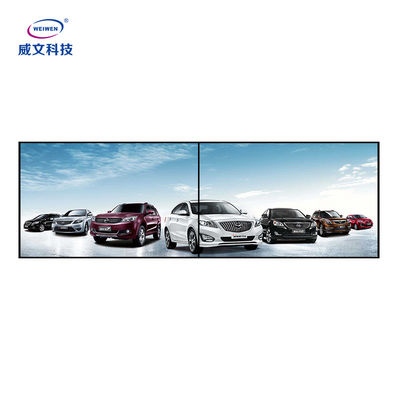 FHD टच स्क्रीन डिजिटल साइनेज AC100V 6ms रिस्पांस टाइम ट्रांसपेरेंट ग्लास बॉडी