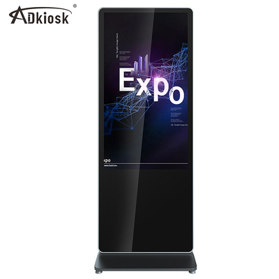 पूर्ण HD वाईफ़ाई विज्ञापन डिजिटल साइनेज प्लेयर 50HZ 43inch LCD बिलबोर्ड