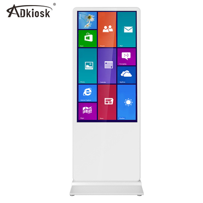 पूर्ण HD वाईफ़ाई विज्ञापन डिजिटल साइनेज प्लेयर 50HZ 43inch LCD बिलबोर्ड