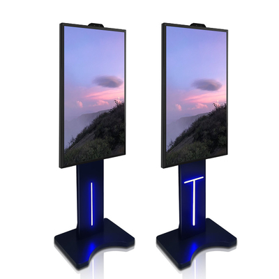 IPS 4K 2K 60fps इंटरएक्टिव टच स्क्रीन कियोस्क सीसीसी अल्ट्रा क्लियर डिकोडिंग
